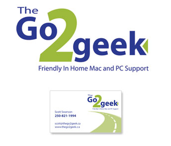 The Go To Geek Logo design