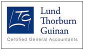 lund thorburn logo design