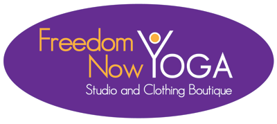Freedom Now Yoga Studio Courtenay Logo design