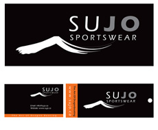 Sujo sportswear logo design image