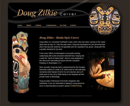 Click to visit Doug Zilkies website