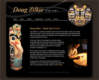 Doug Zilkie New website design